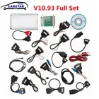 Новейший Carprog V8.21 V10.93 автомобильный Prog ECU Чип Tunning инструмент для ремонта автомобиля Carprog программатор со всеми 21 адаптерами диагностический инструмент