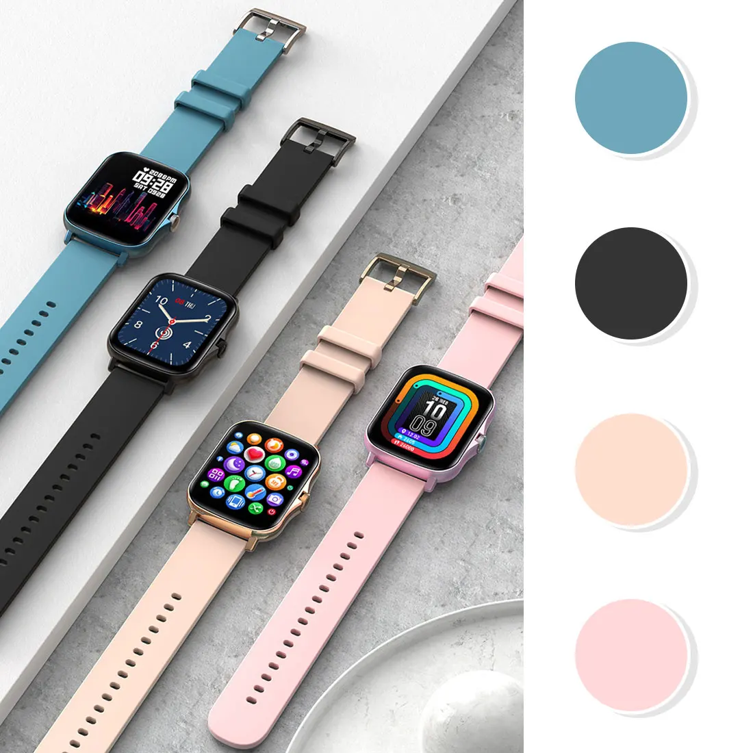 

Explosive Y20 Smart Watch HD Big Screen Bluetooth Sports Bracelet