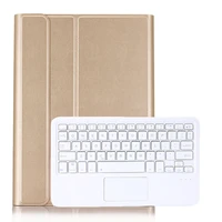 bluetooth keyboard smart case for samsung galaxy tab a 10 5 t590 t595 sm t590 sm t595 bluetooth keyboard touchpad tablet cover