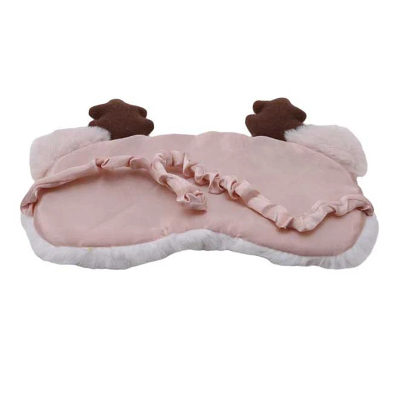 1 шт. милая маска для сна с изображением животных повязка на глаза Рождественский