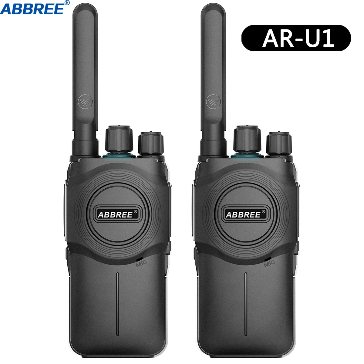 

2 шт., портативная мини-рация UHF band 400-470 МГц
