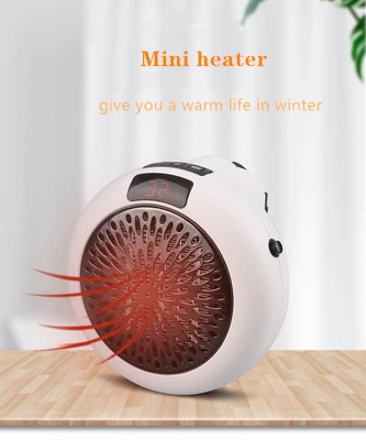 Мини электрический обогреватель теплый воздушный вентилятор портативный