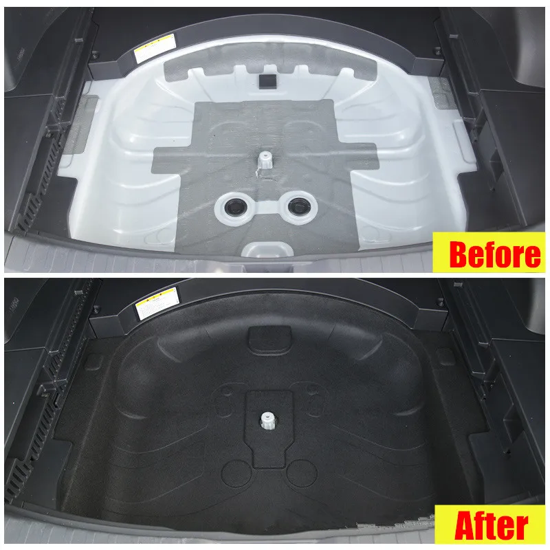 For Toyota RAV4 2019 2020 2021 5th Spare Tire Box Sound Insulation Cotton Trunk Heat Foam Flame Noise Reduction | Автомобили и