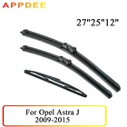 Комплект стеклоочистителей APPDEE для Opel Astra J, передние и задние стеклоочистители для окон лобового стекла Opel Astra J, 27 