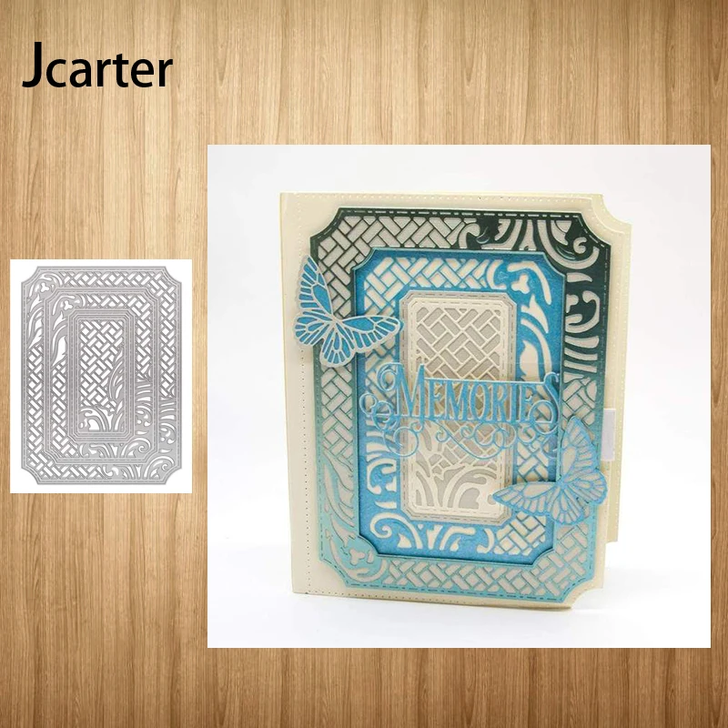 

Greeting Card Cover Hollow Metal Cutting Dies Shape Scrapbook Craft Die Cut Stencil Card Make Mould Sheet Decoration New Design