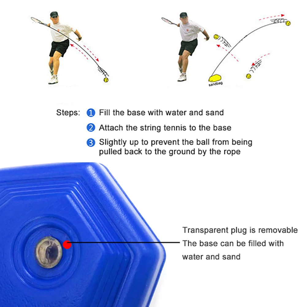 Тренировочная Резиновая лента для тенниса уличная спортивная база