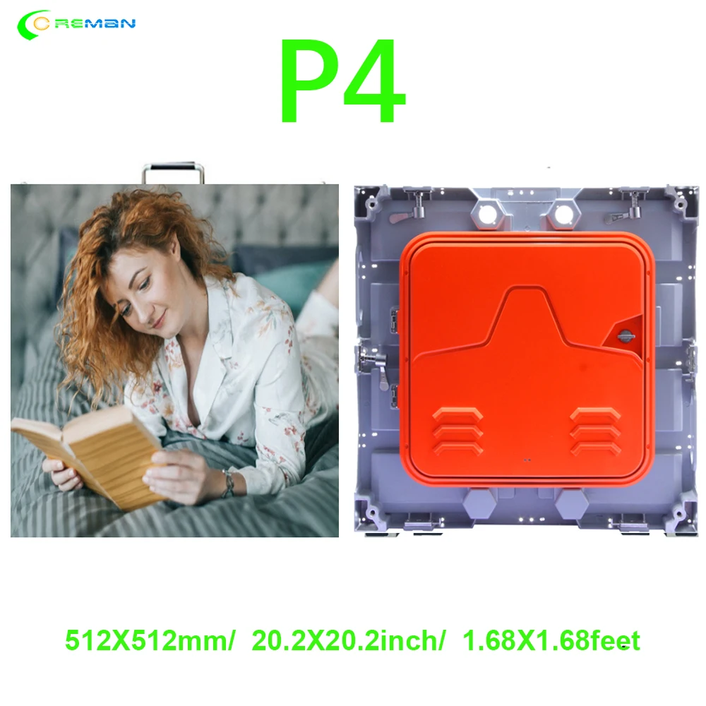 Ali Самая низкая цена P4 внутренний светодиодный дисплей экран ТВ панель видео