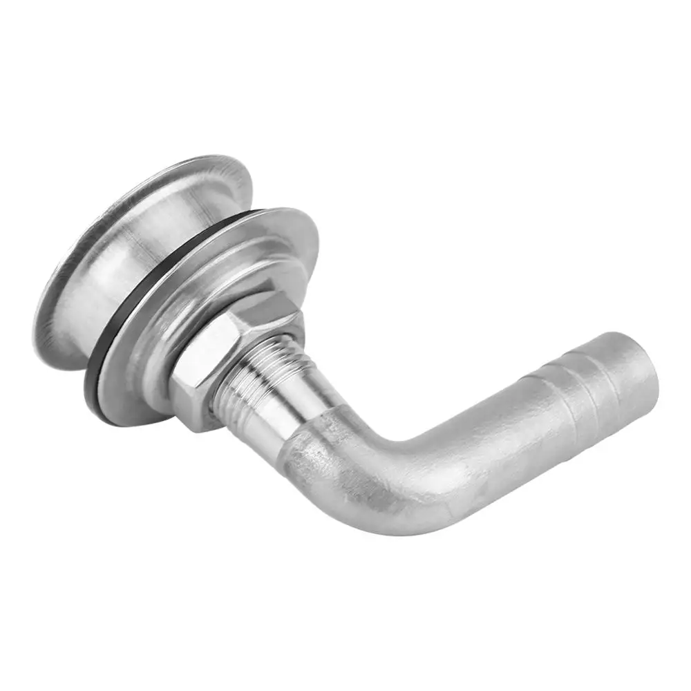 Отверстие для бензобака нержавеющая сталь 90 градусов шланга 5/8 дюйма|Морское