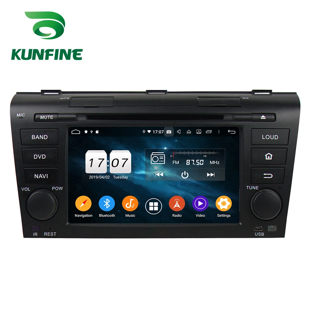 Android 9 0 Восьмиядерный 4 Гб ОЗУ 64 ПЗУ автомобильный DVD GPS навигатор мультимедийный