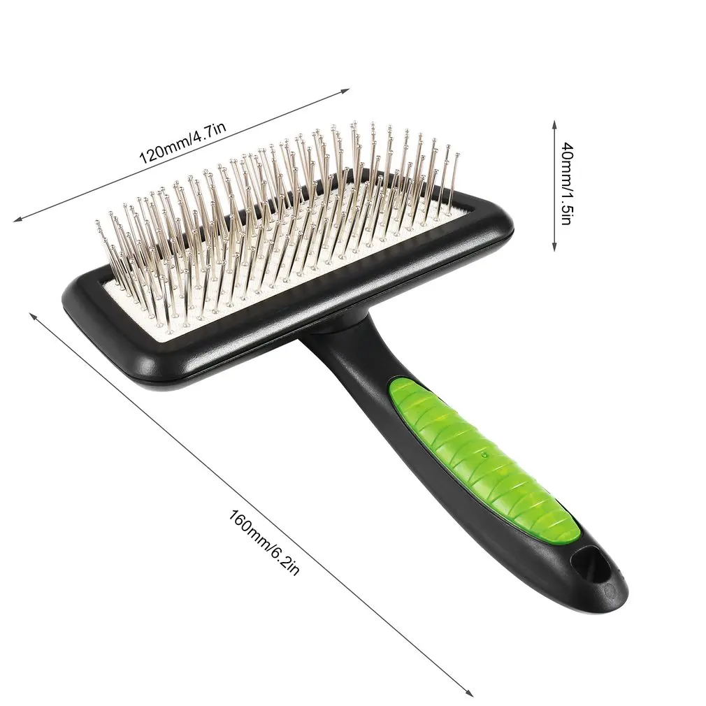 Массажная Расческа для домашних животных очищает собак кошек расчески кисти