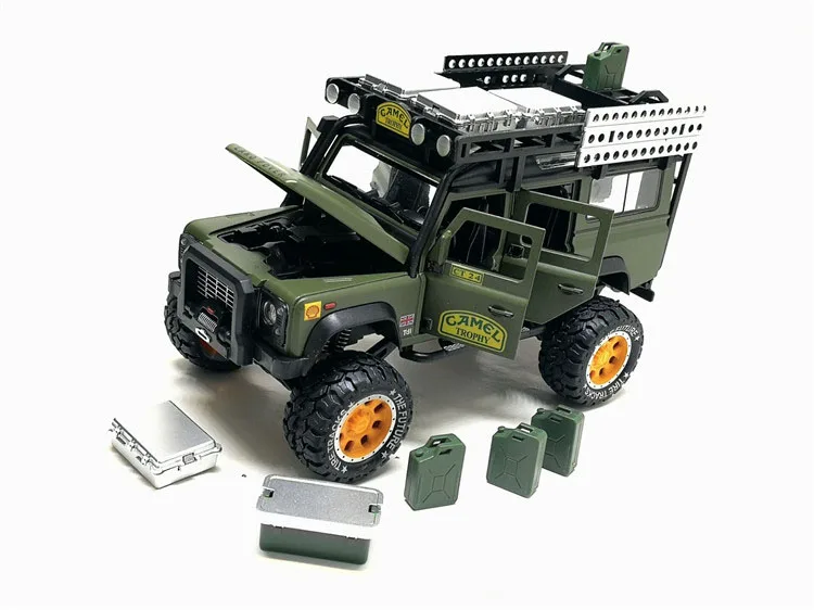 1/28 Diecasts игрушечный транспорт защитник Кубок с верблюдом модель автомобиля звуковой светильник коллекция автомобилей игрушки для детей игрушки подарок