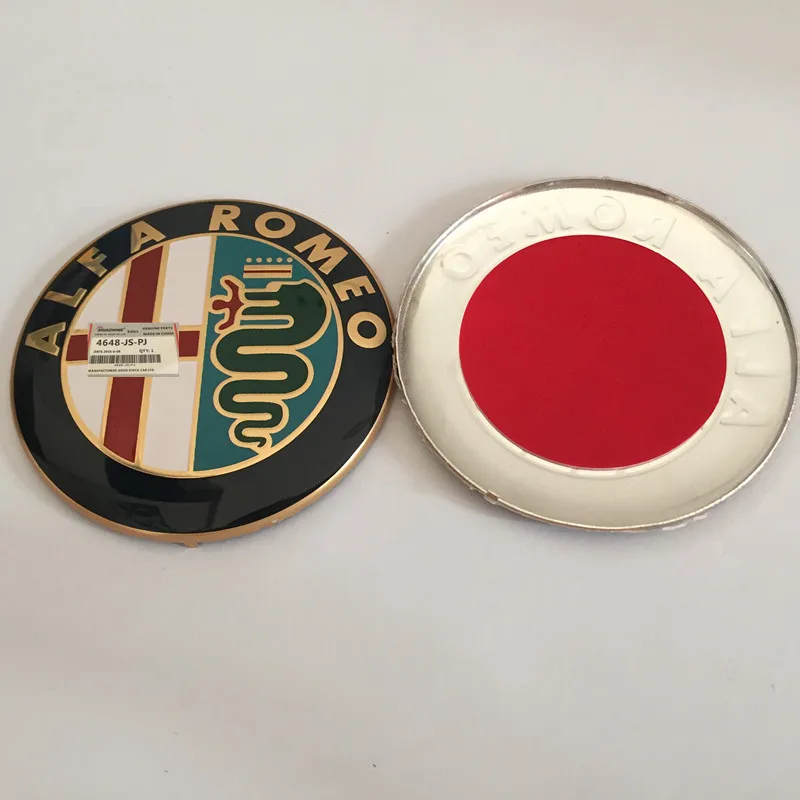 Эмблема для автомобиля ALFA ROMEO 74 мм 7 4 см эмблема знака Mito 147 156 159 166 Giulietta Spider GT 2 шт. |
