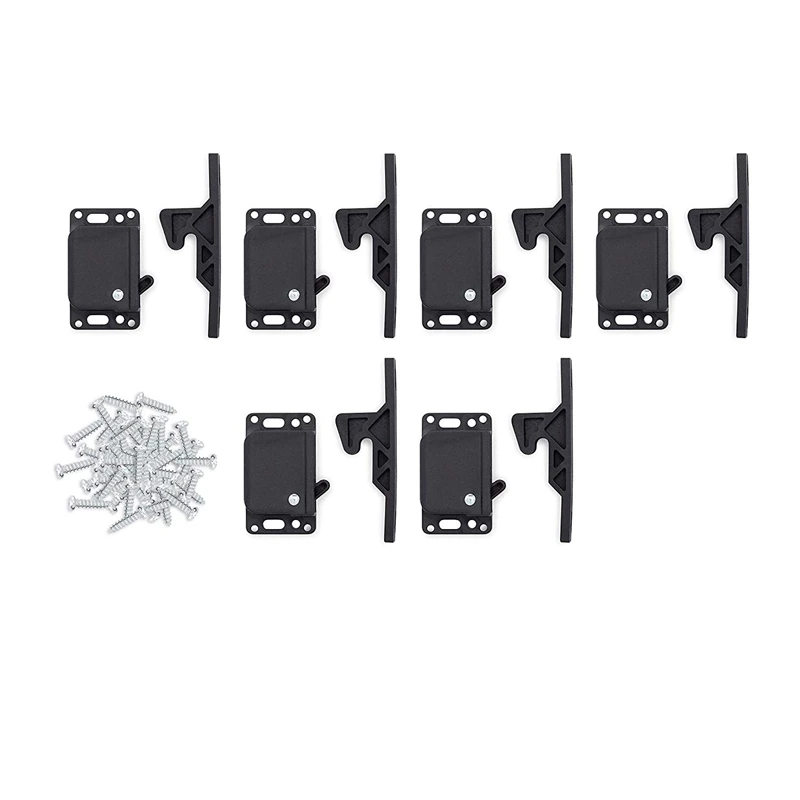 6 пар автофургонов замок ящика 5 фунтов шкафа дверной с защелкой нажимная защелка