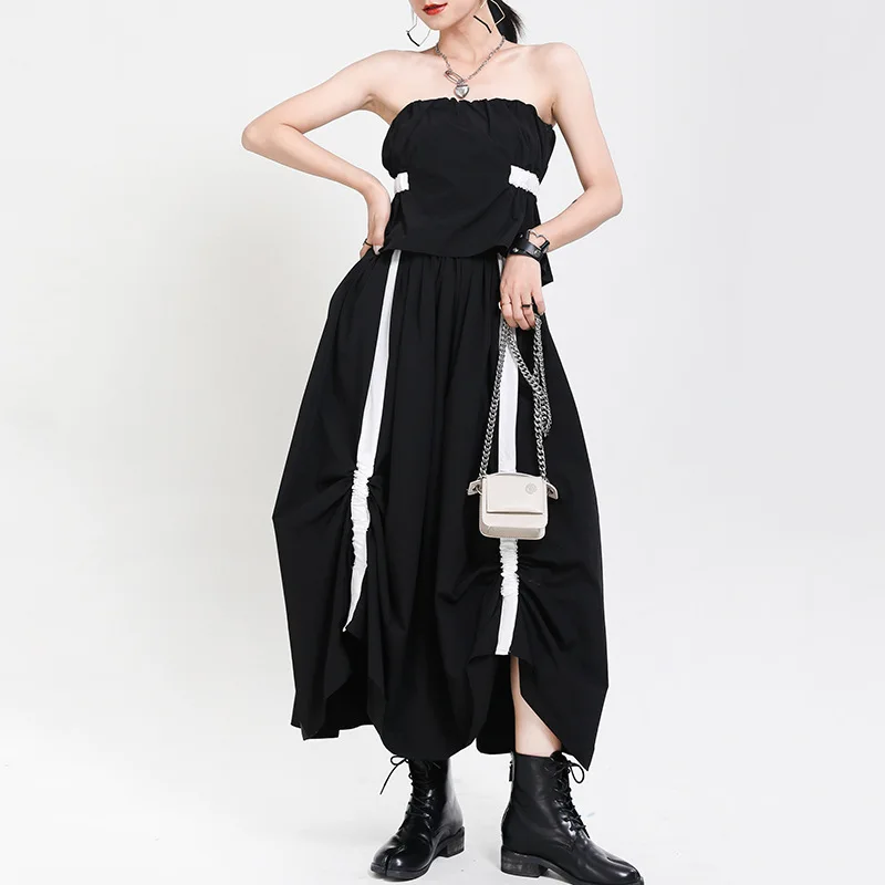 

2020 new dress fashion small bubble sleeve French dress slim waist care machine dress