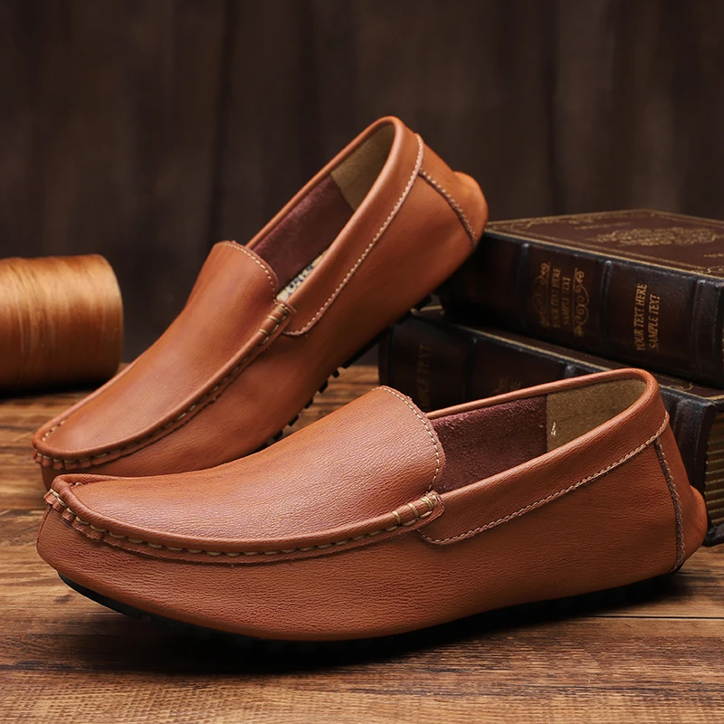 

loafers zapatos mens informales shoes sale 2020 man casuales hot shoe cuero leisure de casual sapatos flat hombre spring male