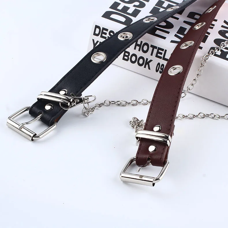 

2021 New Fashion Women Punk Belts Korean Style Jeans Fashion Lanyard Decorative Pants Belt Corns Belt in Stock Women Belt