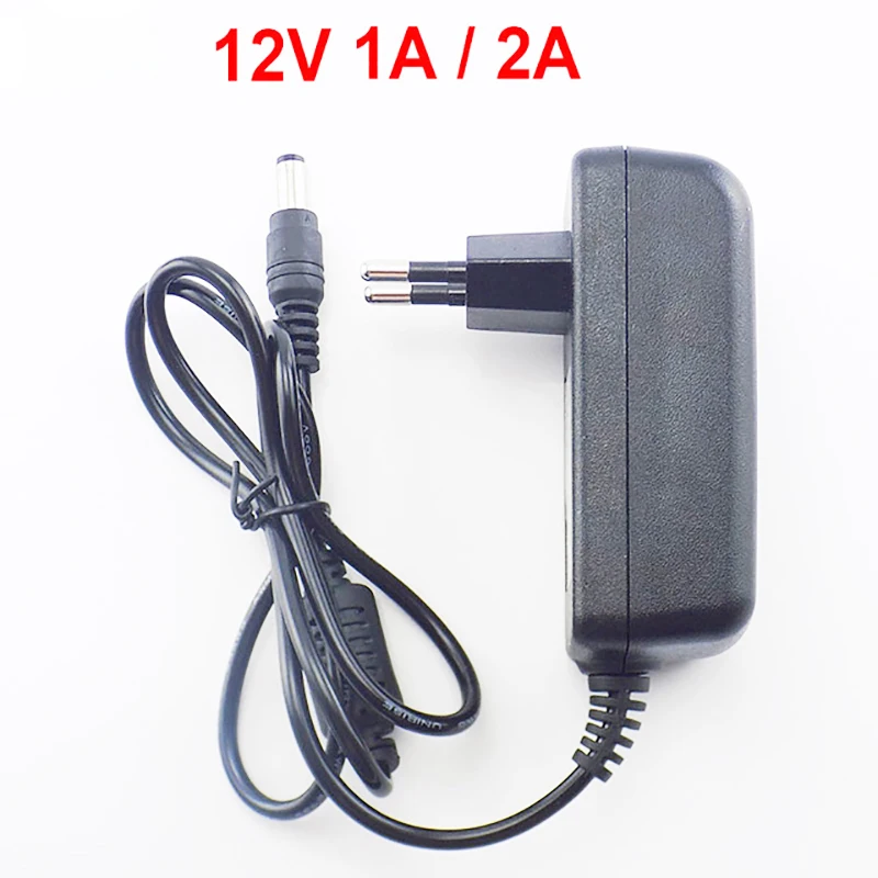 Power Adapter DC 12V 5V 1A 2A 3A 5 V 12 Adaptor Switching Charger Supply Source 220V To For Led Strip Light Lamp | Обустройство дома