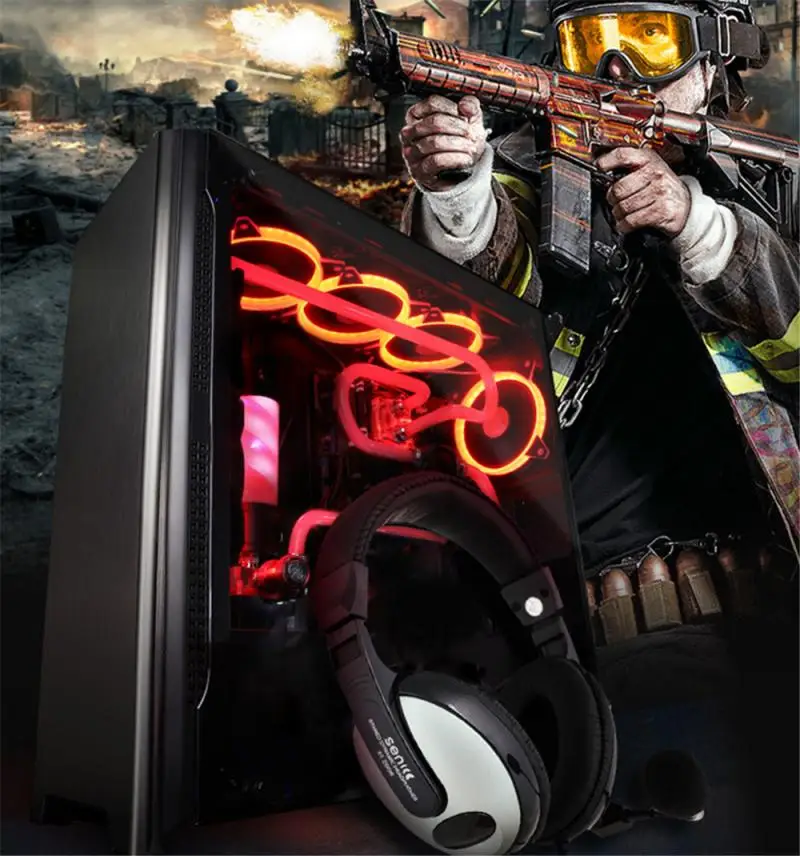Профессиональная игровая гарнитура 3 5 мм для компьютера наушники онлайн-класса