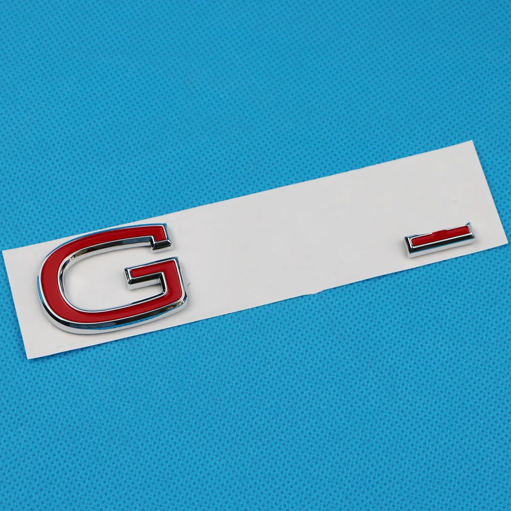 3D Автомобильная Наклейка Черная задняя крышка багажника R RedGTI логотип значок