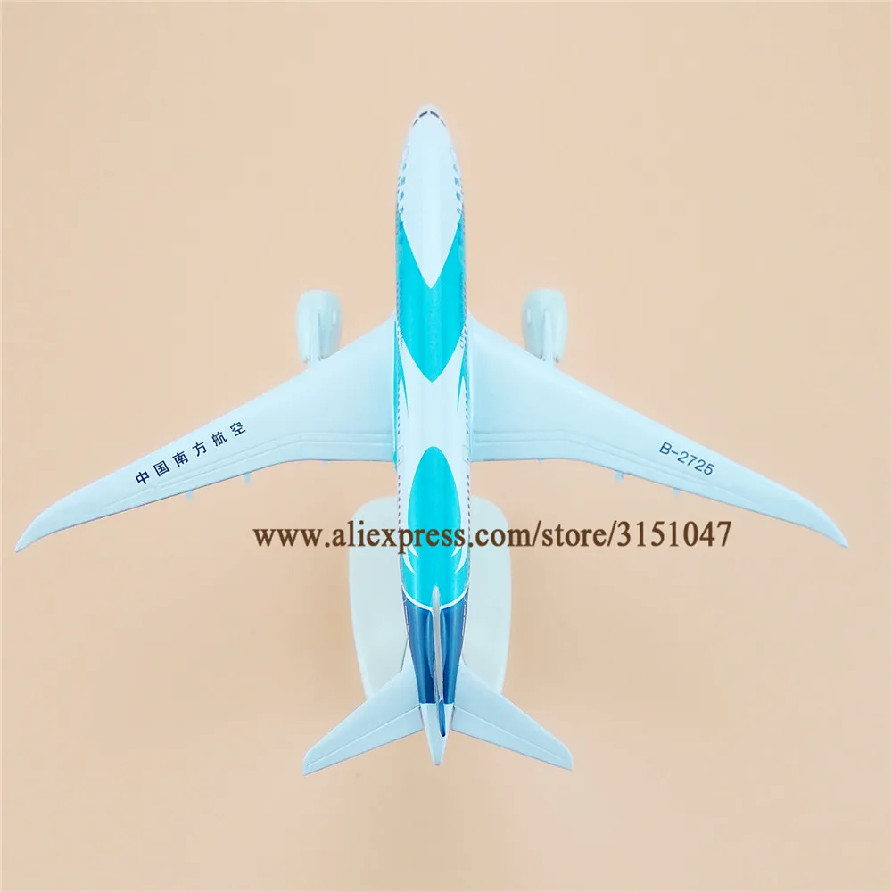 20 см Blue Air China Southern Airlines B787 Boeing 787 модель самолета Модель сплав металлический