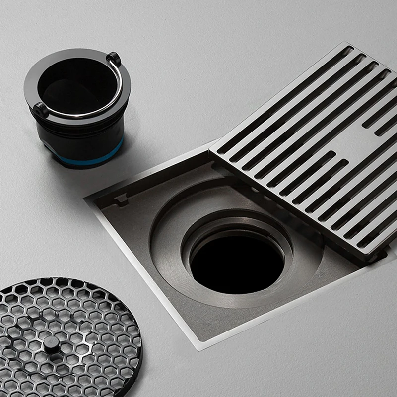 abs floor drain core shower drain toilet anti insect anti odor sewer seal leak water plug trap filter bathroom equipment siphon free global shipping