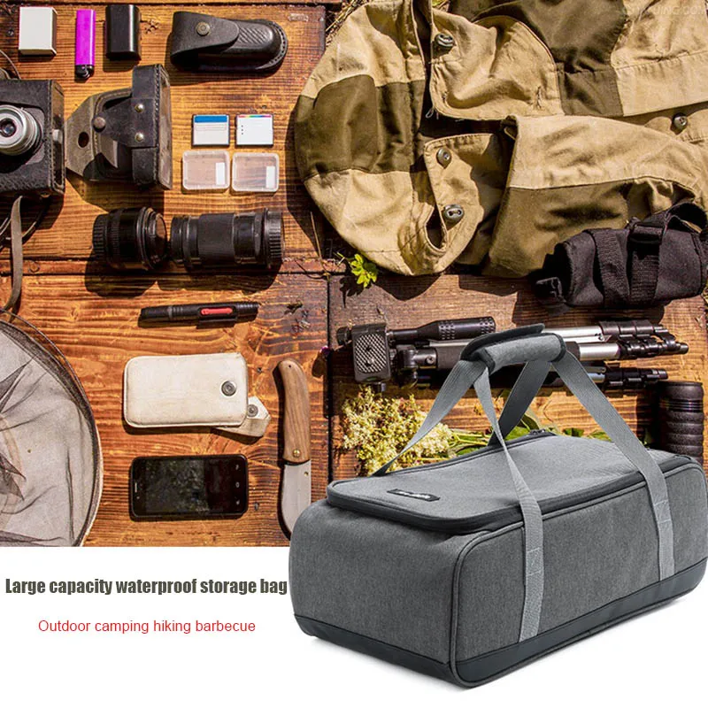 

Вместительная водонепроницаемая сумка для кемпинга, пешего туризма, барбекю, пикника, горшка для хранения многофункциональная HB88