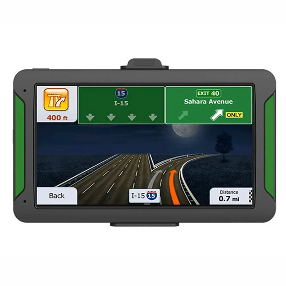 Автомобильный gps навигатор 7 дюймов Hd нажатие на экран 8 ГБ Встроенная память + 256