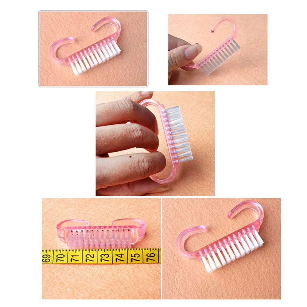 1 шт. щётка для чистки ногтей|Принадлежности дизайна ногтей| |