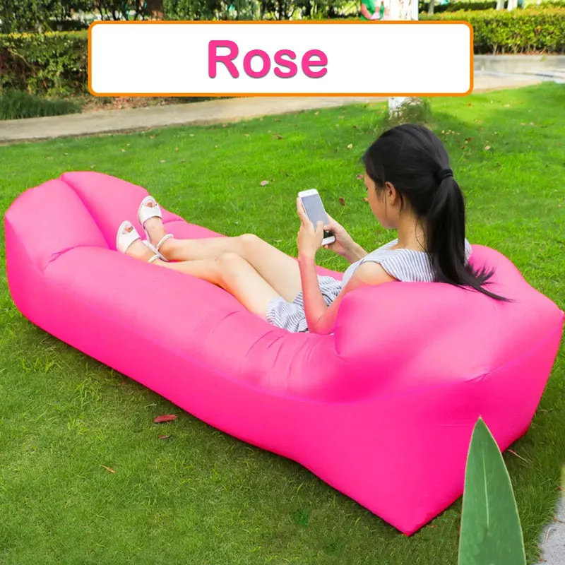 Ленивый диван Портативный Ткань Оксфорд 6 цветов надувной на открытом воздухе