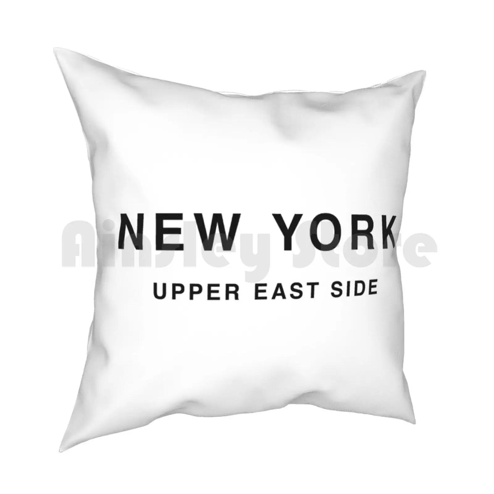 Нью Йорк | Чехол с рисунком на подушке верхний восток мягкая подушка для дома