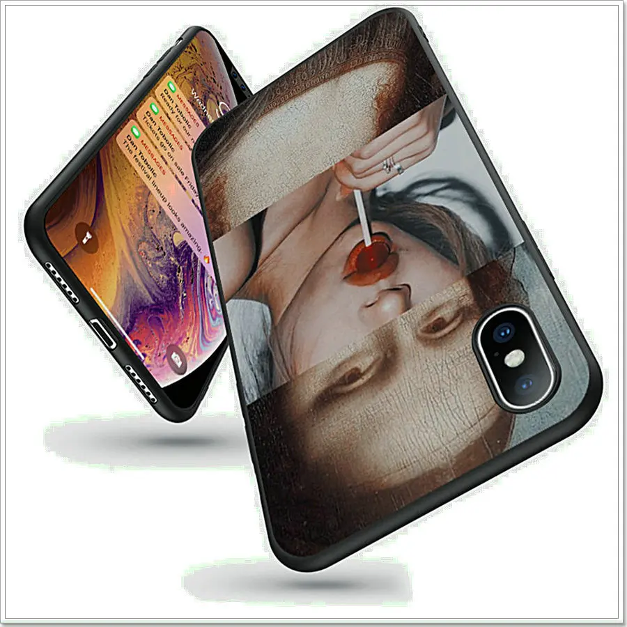 Индивидуальный чехол для iPhone смешной абстрактный телефона 11 Pro X XR XS Max 7 8 6 6s Plus