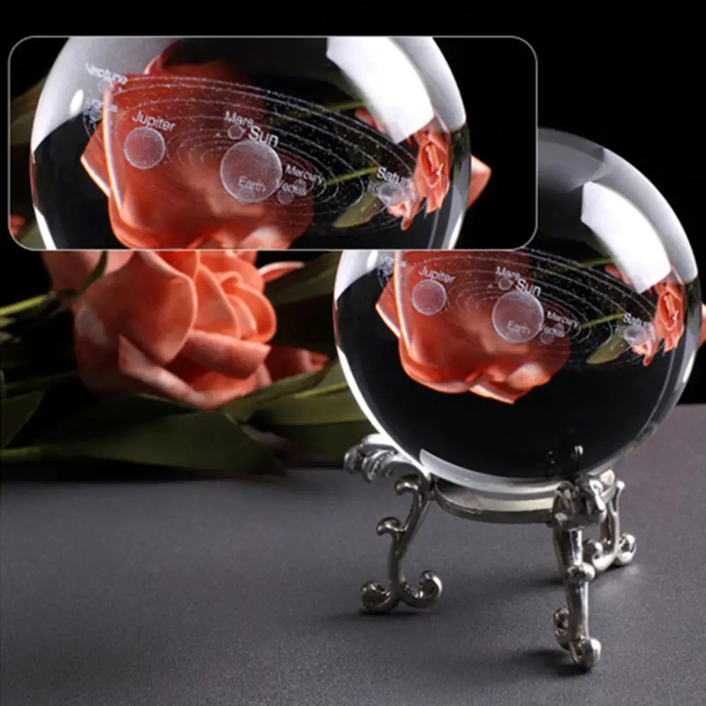 Солнечная система Искусственный хрустальный шар планета стеклянная сфера