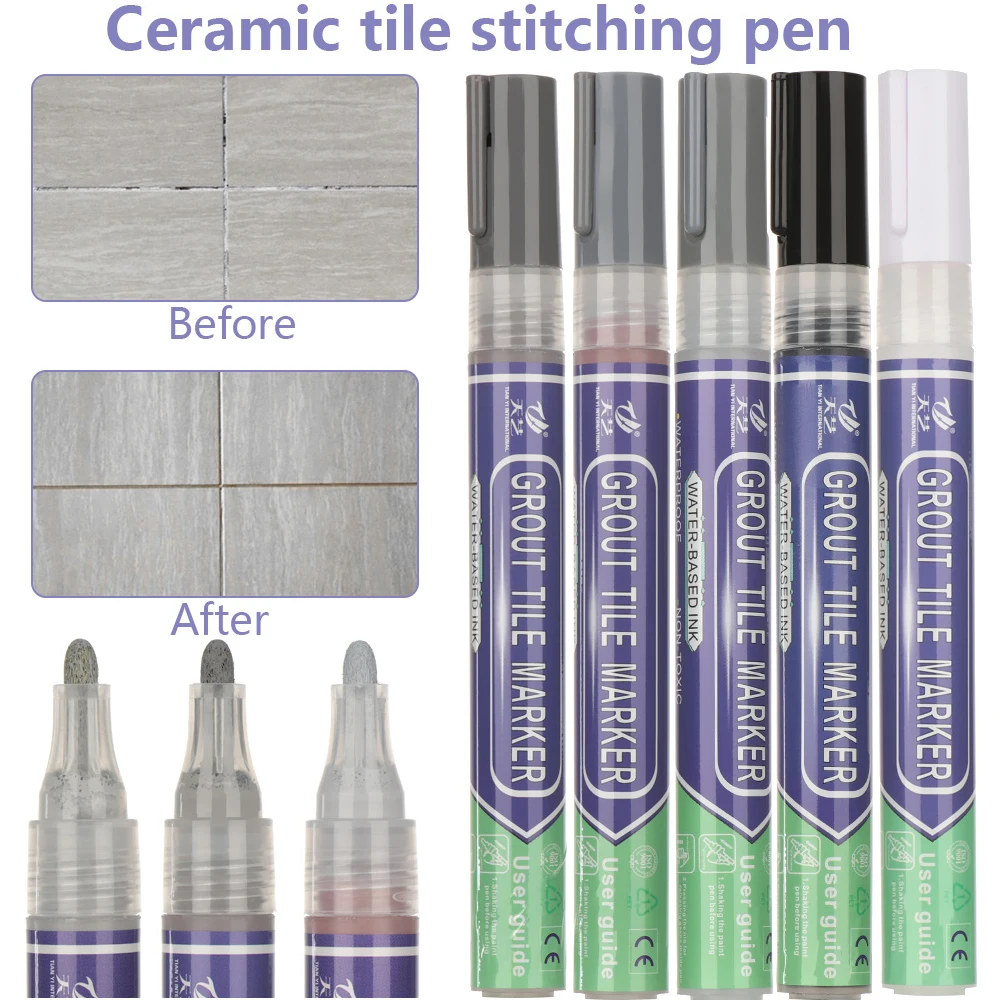 Кафельная ручка отбеливающие ручки Антибликовая для ремонта плитки кухни душа