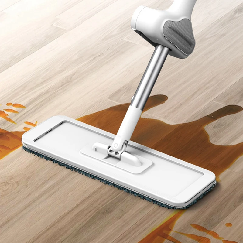 

Removable Buckle Cake Box Plastic & Magic Squeeze Flat Cutting Mop Hands Free Wash,for Home Kitchen Floors Cleaning