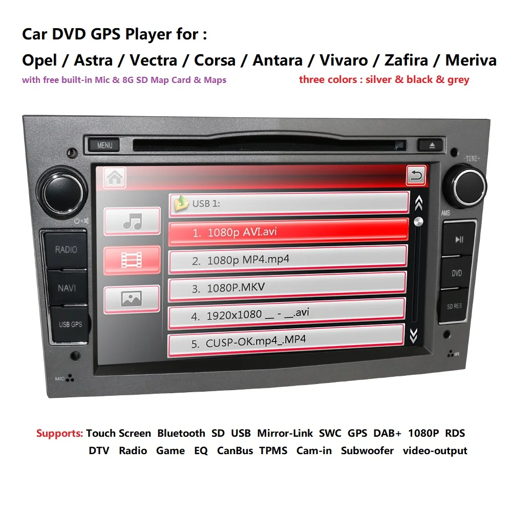7 дюймовый автомобильный аудио стерео двойной Din в тире для Opel Vauxhall Corsa Vectra Astra gps
