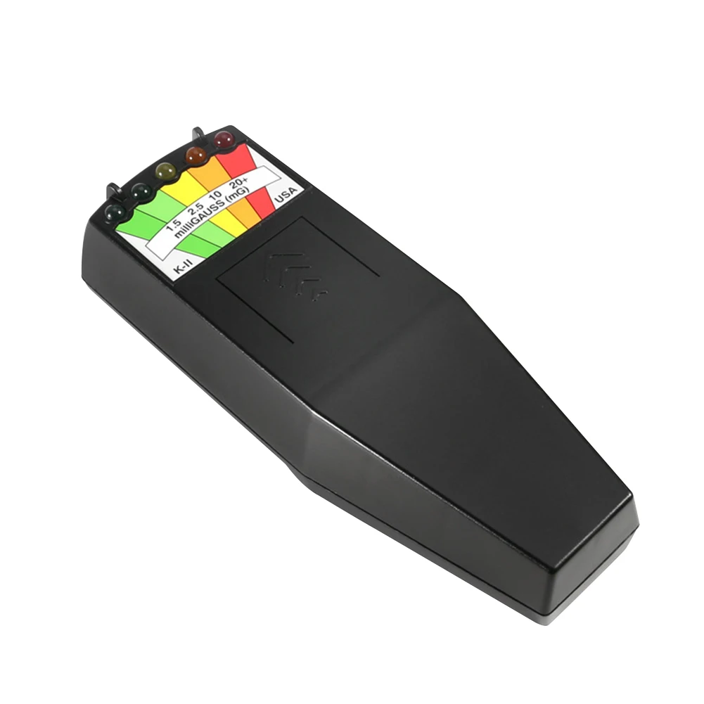 KII K2 Electromagnetic Field EMF Gauss Meter Ghost Hunting Detector Portable Magnetic 5 LED | Инструменты