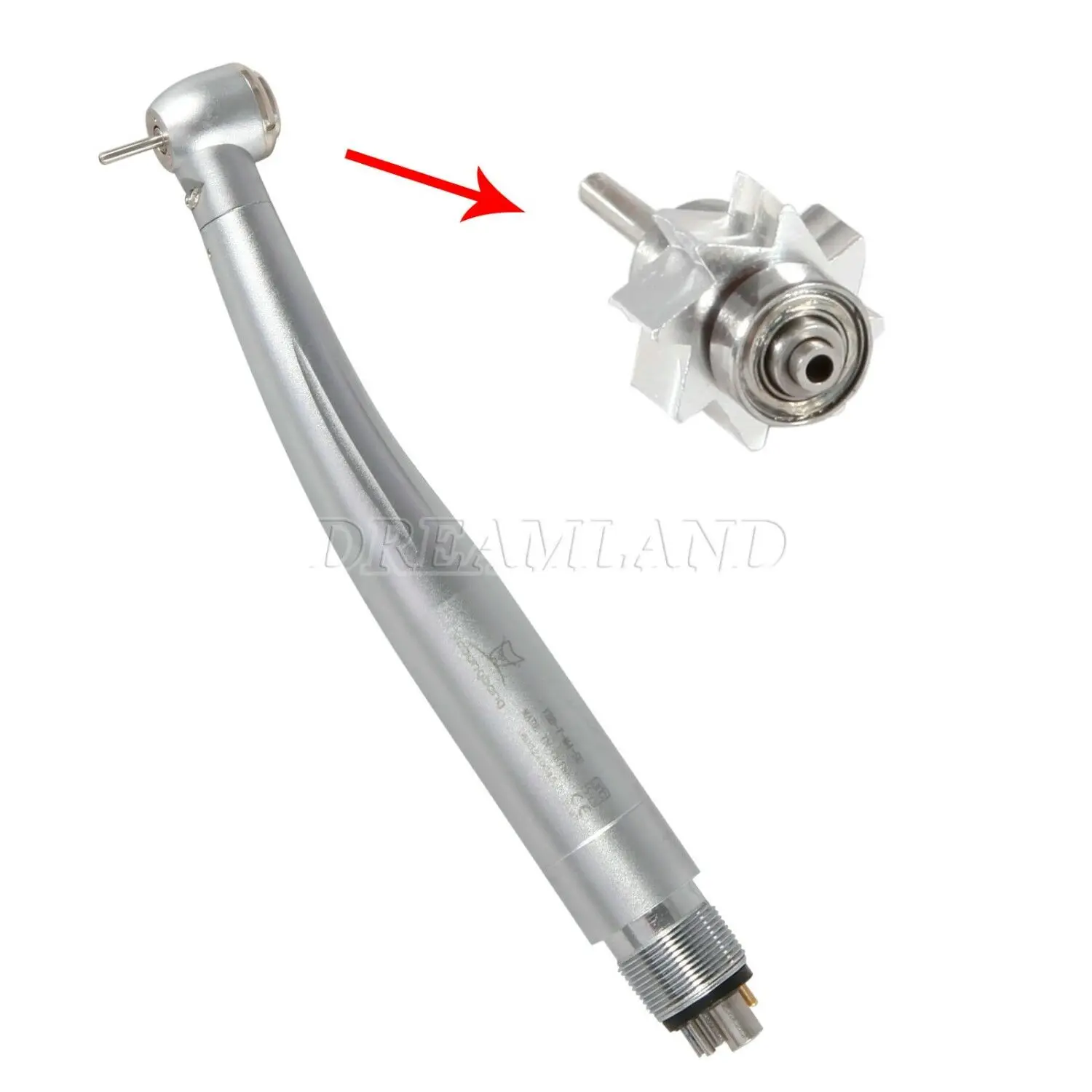 Стоматологический СВЕТОДИОДНЫЙ Волоконно-Оптический высокоскоростной