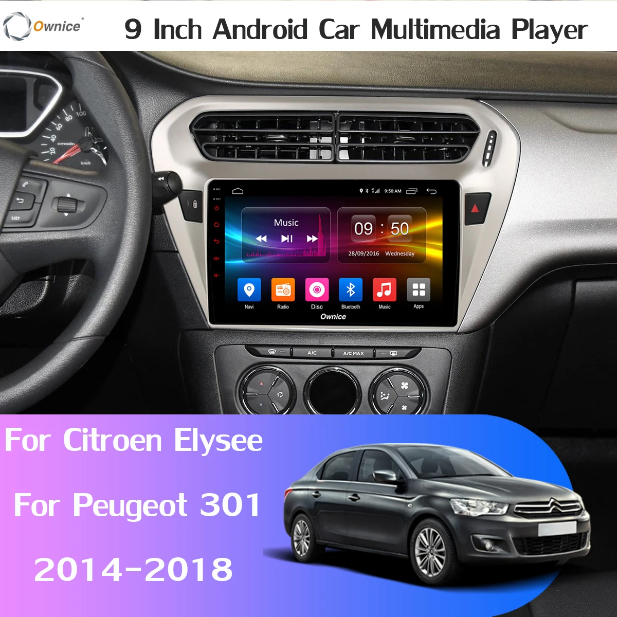 1din 360 ° панорамная 4 ×камера Android 9.0 4G + 64G GPS радио SPDIF DSP CarPlay Автомобильный плеер для