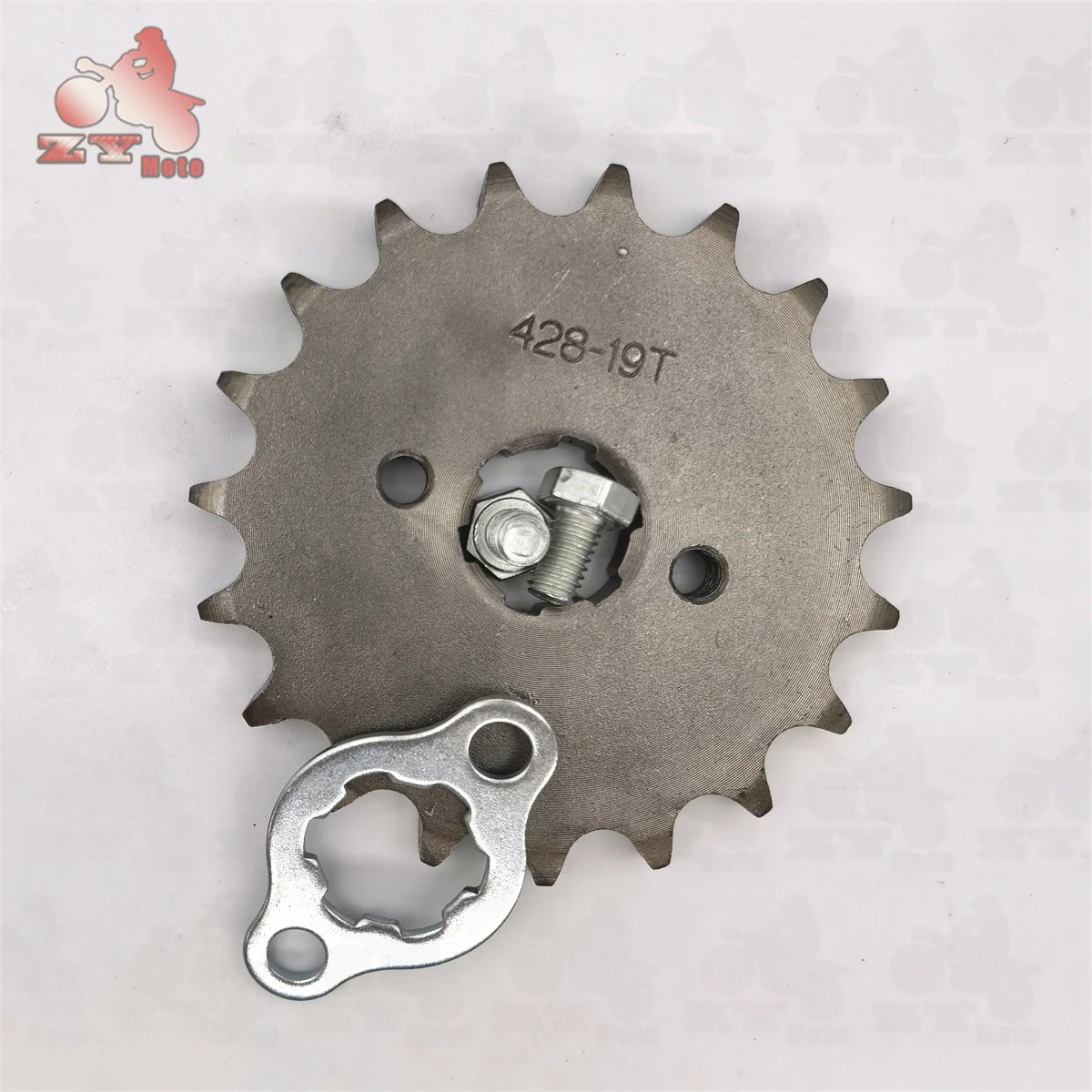 

428# 17mm 20mm Front Engine Sprocket 10 11 12 13 14 15 16 17 18 19T Tooth For Dirt Pit Bike ATV Kart Buggy Scooter Motorcycle
