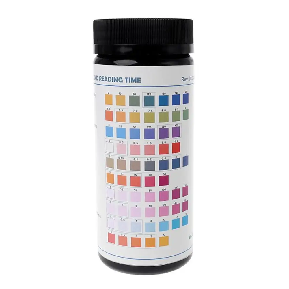 Тест-полоска для определения реагентов 10 в 1 общей щелочности PH твердости нитрата