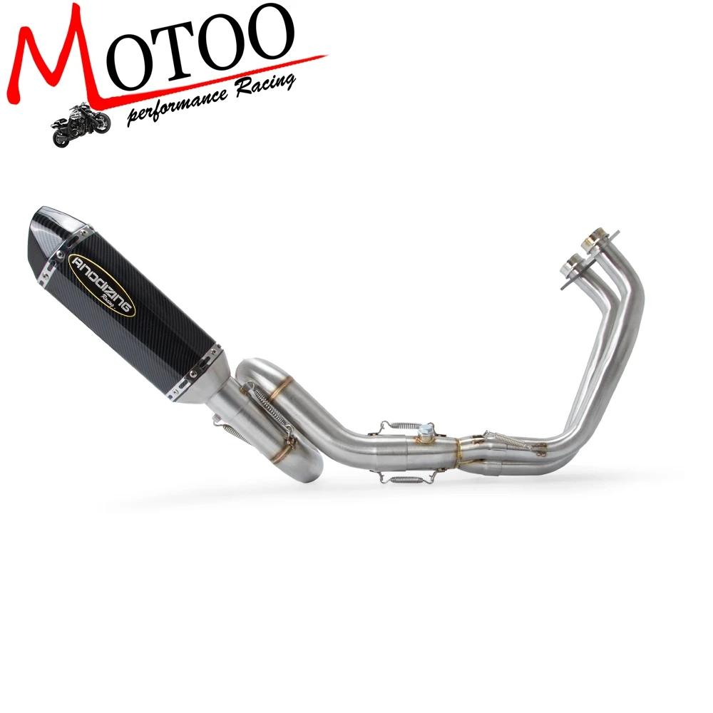 Глушитель выхлопной системы для мотоцикла выхлопная система YAMAHA MT07 FZ07 XSR700 2014 2018 MT