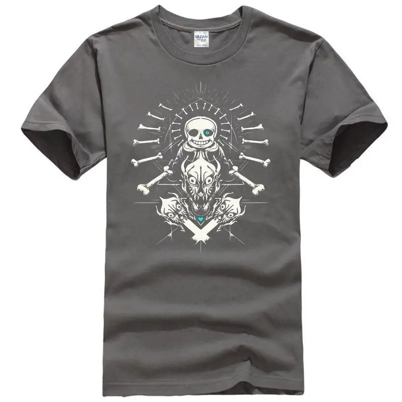 Hsuail Мужская футболка с дизайном Sans Undertale рисунком унисекс новая модная свободный