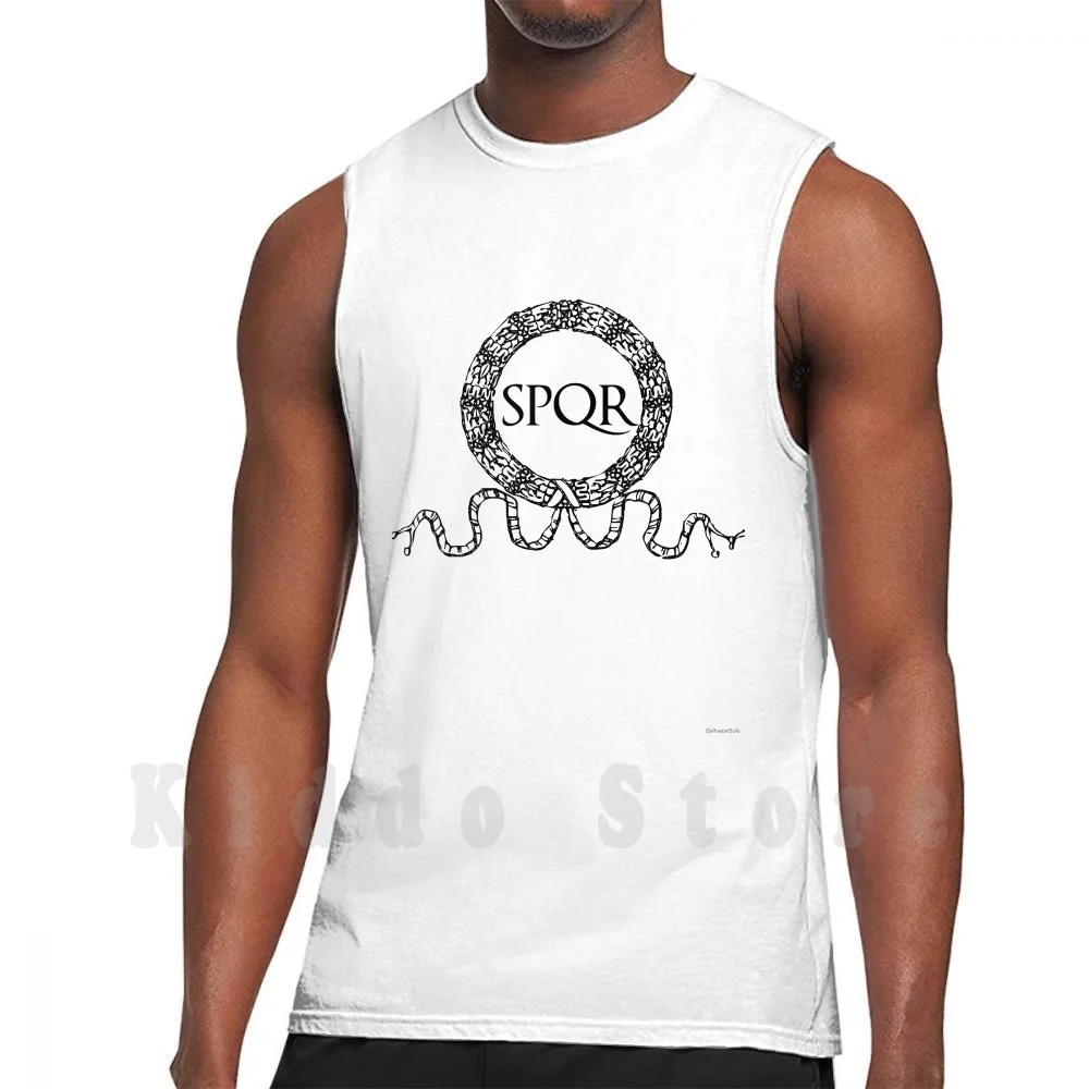 

Spqr-The Senate And The People Of Rome. Tank Tops Vest 100% Cotton Spqr Roman Empire Roman Empire Caesar Emperor