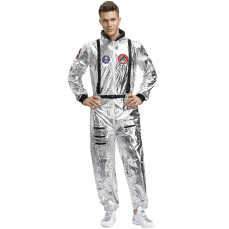 Для взрослых мужчин и женщин астронавт инопланетянин космонавт косплей карнавал