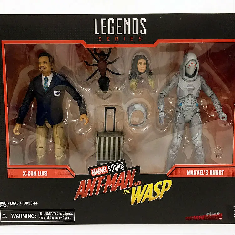 6 дюймов Marvel Legends 80th anniversary Antman 2 X-con Luis Ghost фигурка игрушка Brinquedos Фигурки Коллекция Модель подарок