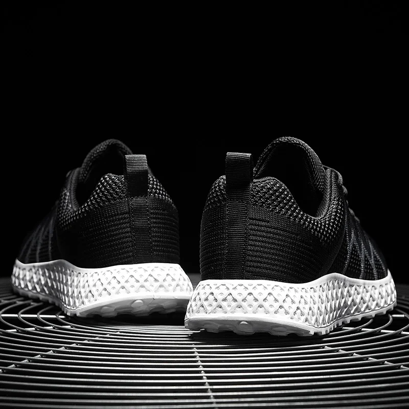 

Fashionable Sports Shoes Man Shoes Casual Men Mens Slip On Sapatos 2020 Black Sneakers Male Solid White Fashion Knitting Sports