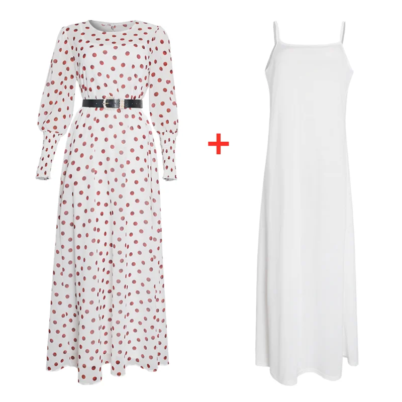 Комплект из 2 предметов 2021 Новое весеннее летнее шифоновое платье в африканском