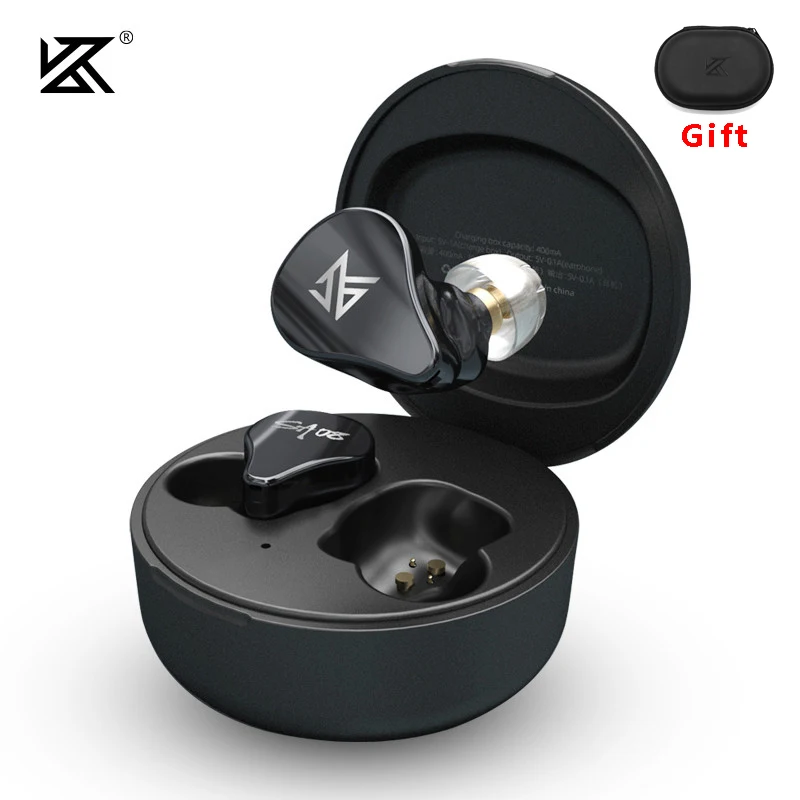 

Плотным верхним ворсом Kz SA08 наушники-вкладыши Tws Bluetooth 5,0 Oortelefoon 8BA Eenheden игра Oordopjes сенсорный Управление Шум шумоподавления Спортивная гарнит...