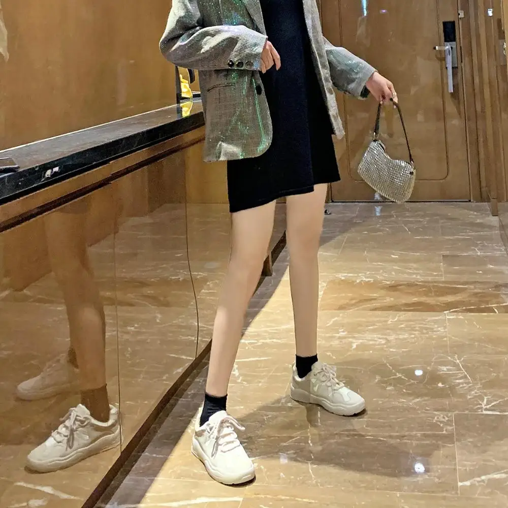 

Fashion white shoes women's tide 2020 summer new wild basic street shooting breathable casual sports shoes X423