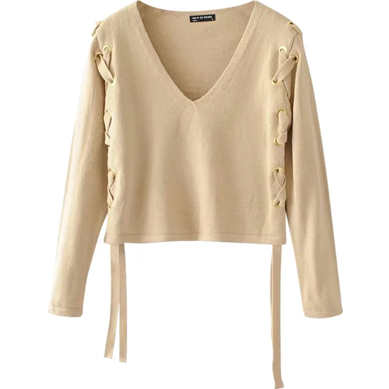 Новинка 2019 модная повседневная женская одежда простая и универсальная Вязаная